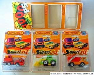 Matchbox Superfast 1000 PS Set Germany special 1977  