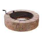 Necessories Desert Fire Pit with Cooking Grate