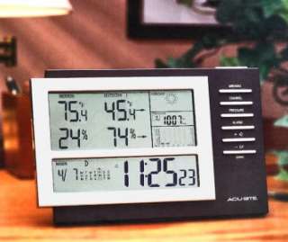 NEW DELUXE WIRELESS WEATHER STATION W/ FORECASTER  