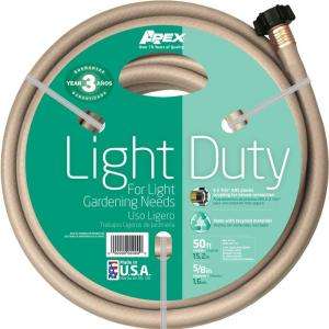 Apex 5/8 in. x 50 ft. Light Duty Water Hose 8400 50 at The Home Depot