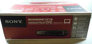 Sony RDR AT 105 DVD /Festplatten Rekorder 160GB DivX USB HDMI Top 
