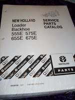 New Holland 555E/655E/575E/675E Loader Parts Manual  