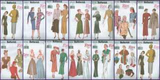 Butterick Vintage Retro Misses Size 12 14 16 Sewing Pattern OOP  