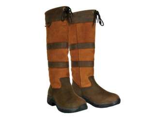 Dublin Ladies Waterproof River Boot Brown Sizes 7 11  