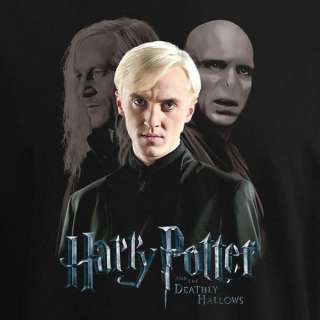 Draco Malfoy   Harry Potter 7 T Shirt deathly hallow (Draco, Lucius 