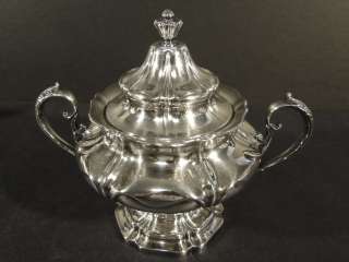   Pairpoint Silverplate Art Nouveau Coffee TEA SET #378 Pat 1904  
