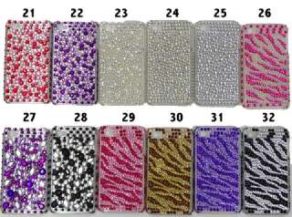 32x iPhone 4 G STRASS BLING tasche cover hülle glitzer  