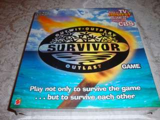 SURVIVOR Board Game   Outwit Outplay Outlast [NEW] 074299427459  