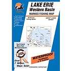 lake erie w basin oh lake maps by fishing hot