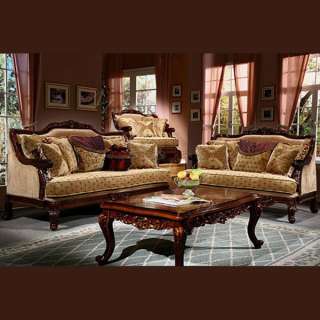 This auction is for the Dark Beige Chenille 2 Pc Sofa Set Includes 