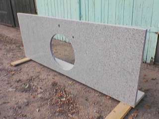 Granitplatte Granit Poliert Waschtisch Waschbecken BAD EDEL in 