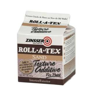 Zinsser Roll A Tex Sand Finish Paint Additive Quart 57068 at The Home 