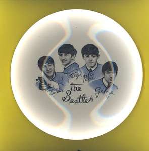 the Beatles 1964 uk Washington Pottery plate  