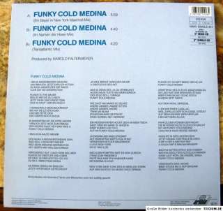 Vinyl 12 MAXI BAYERNPOWER FUNKY COLD MEDINA aus 1989  