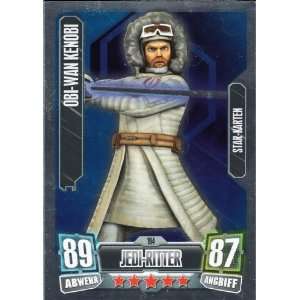 Star Wars Force Attax Serie 2 Einzelkarte 194 Obi Wan Kenobi Jedi 