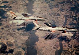 Republics F 84F Airplane Postcard  