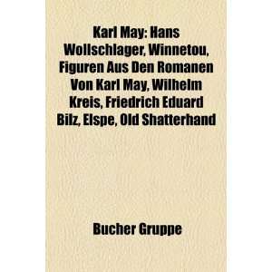 , Figuren aus den Romanen von Karl May, Wilhelm Kreis, Friedrich 