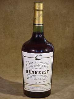 HENNESSY COGNAC 1 GALLON STORE DISPLAY BOTTLE 3 STAR Bras Arme Large 