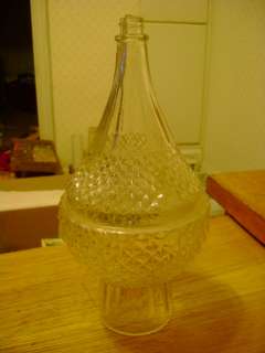 Unusual Antique Apothecary Bottle Topper e.1900s Glass  