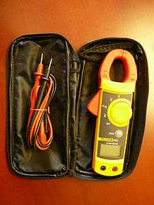   302 Digital Clamp Meter AC Multimeter Tester w/ Case USA Seller  