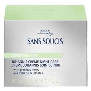 Sans Soucis Sensitive Skin Johannis Creme Nachtpflege, 50 ml