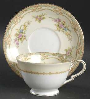   noritake pattern sherwood 3926 piece cup saucer size 2 3 8 size 2