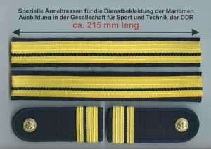 GST Marine 1 x 14 + 1 x 7 mm Tressen Schlaufen  