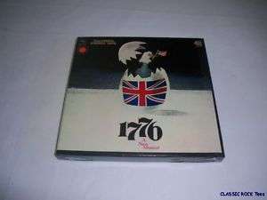 1776 A NEW MUSICAL SEALED REEL TO REEL TAPE 7 1/2 IPS  