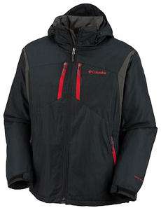 Mens COLUMBIA Ski Jacket/Parka~XLT~XL Tall~Black~New  