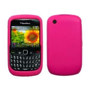 Rosa Pink Silikon Hülle Schutzhülle Tasche Case für BlackBerry 
