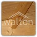 LOG CABINS WALTONS 3m x 2.4m   28mm Greenacre Escape  