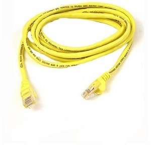  Belkin Cat6 Crossover Cable. 7FT CAT6 YELLOW CROSSOVER 