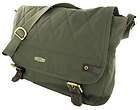 Boxfresh Westmoor Green Canvas Satchel Mens Large Laptop Bag NEW 