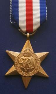 The France And Germany Star Medal including Ribbon