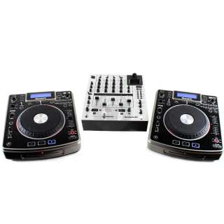 Numark IM9 Pro 4 Channel DJ Mixer Dock NDX800 Tabletop CD Player  