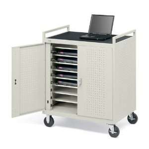  Bretford LAP18EFR 18 Laptop Charging Storage Cart w/ 5 