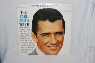 The CARL SMITH Touch LP 33 RPM record Columbia CS 8332  