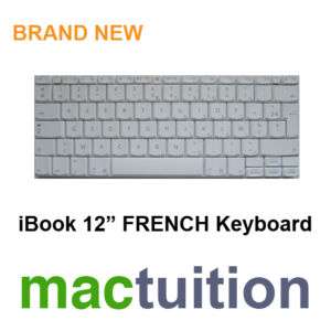   NEW French Keyboard clavier Apple 12 iBook G4 AZERTY
