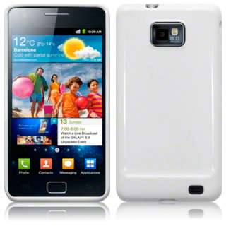 GEL CASE / COVER / SKIN FOR SAMSUNG GALAXY S2   SOLID WHITE  