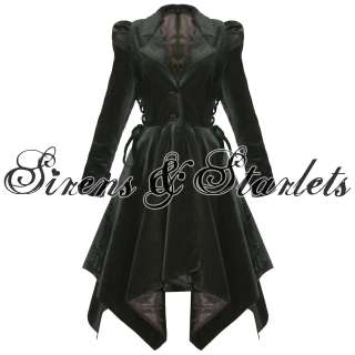 SPIN DOCTOR MAVEN WOMENS LADIES NEW GOTHIC STEAMPUNK LONG DRAMATIC 