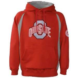 Ohio State Buckeyes Scarlet Class Act Big Logo Hoody Sweatshirt 