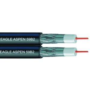  New EAGLE ASPEN 59B2 DUAL RG6 SOLID COPPER COAXIAL CABLE 