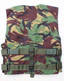 British Army Camo Flak Jacket Cover Sizes S/M/L/XL  