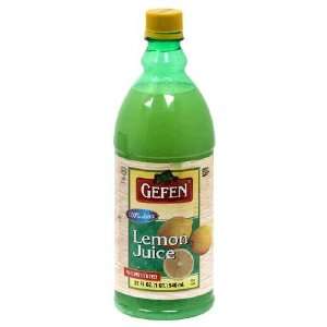 Gefen Juice Lemon 32.0000 FO (Pack of Grocery & Gourmet Food
