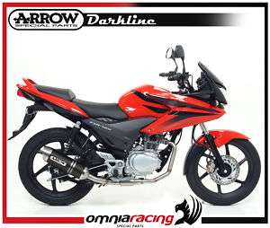   Scarico Completo+Kat Arrow Dark Line Honda CBF 125 CBF125 2009 09>11