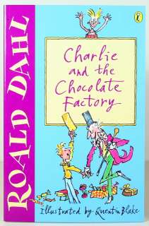 ROALD DAHL book CHARLIE AND THE CHOCOLATE FACTORY  