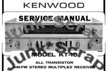 Kenwood KT 10  Service Manual   