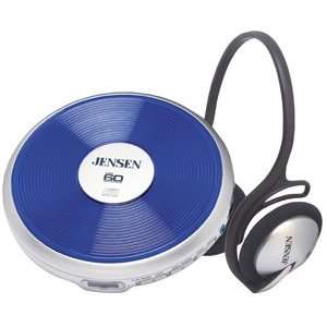  Jensen Cd60w Personal Cd Player With Bass Boost: MP3 