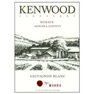  2007 Kenwood Reserve Sauvignon Blanc 750ml Grocery 