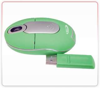 BCL Mini Optical Wireless Computer PC Mouse MINT GREEN  